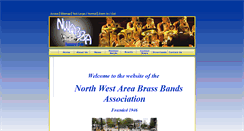 Desktop Screenshot of northwestbrassbands.org.uk